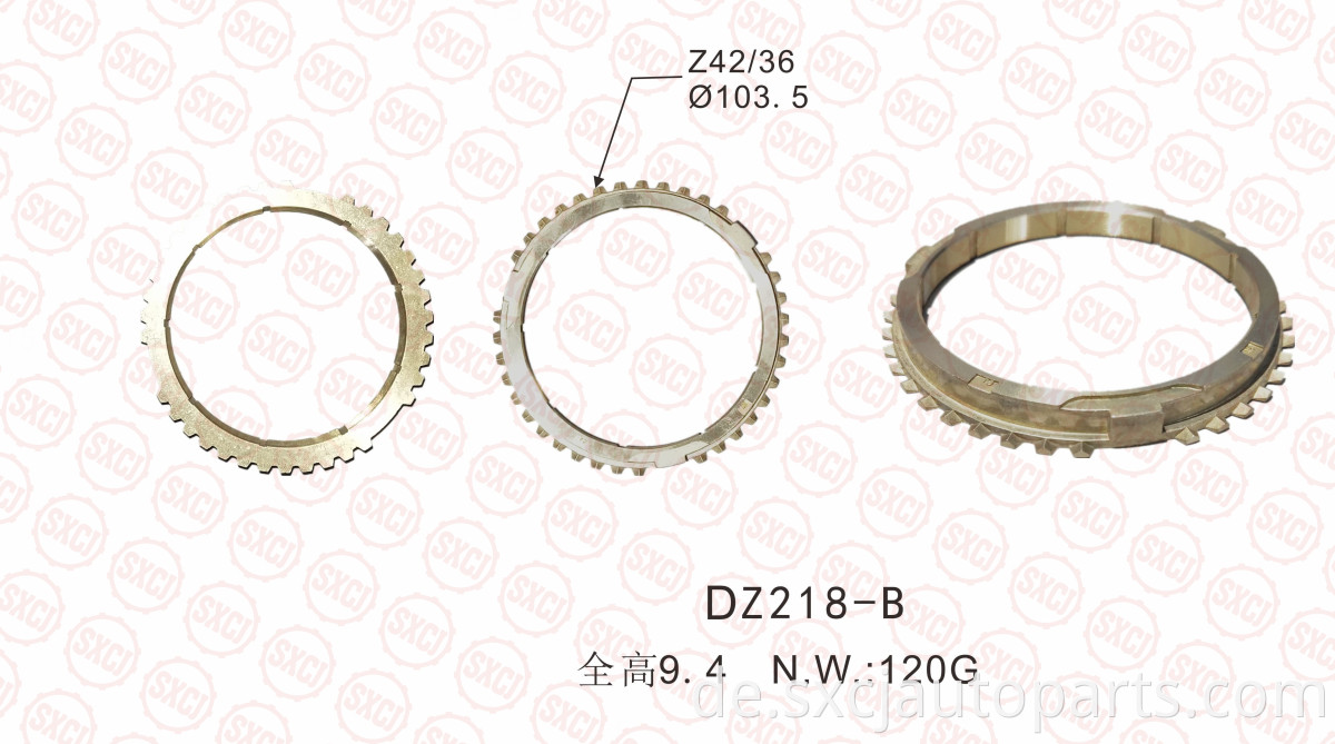 Synchromesh Ring Use in Tractor